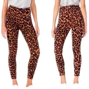 J.Crew Weekend Leopard Print 7/8 Leggings - sz Lg